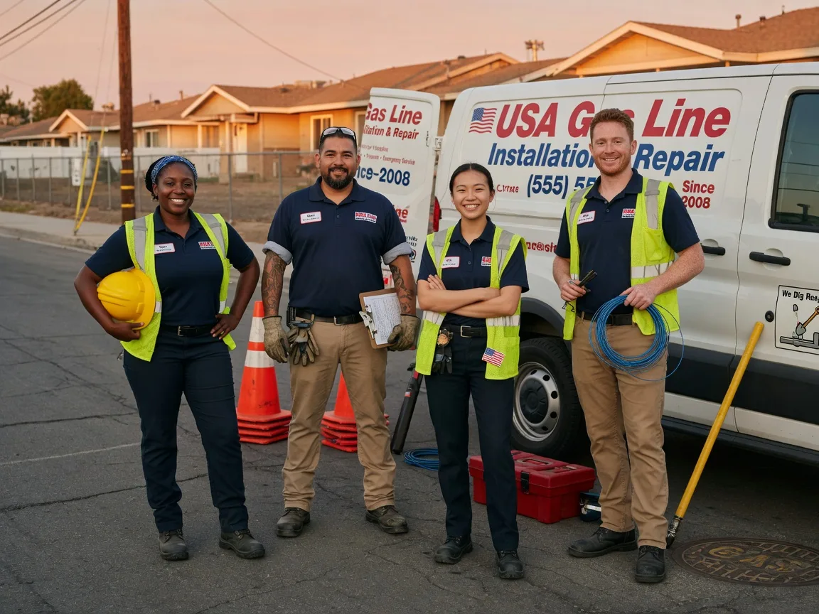 Gas Line Installation company in Disputanta, VA